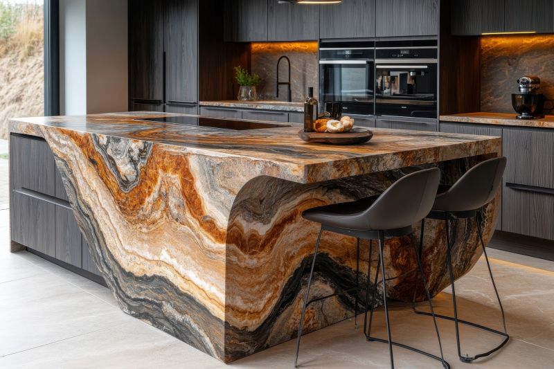 Maximizes cabinet and counter space
